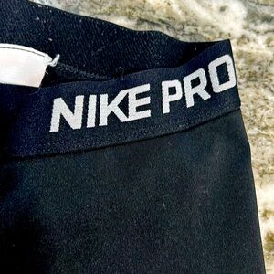 3 pairs of black capri Nike Dri fit work out pants